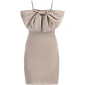 Faina Vestido de cocktail estuque