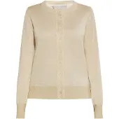 Dreimaster Klassik Casaco de malha creme