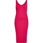 Nascita Vestido fúcsia