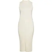 Faina Vestido de malha creme
