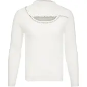 Nolie Pullover transparente / branco