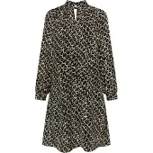 Dreimaster Klassik Vestido ouro / preto