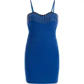 Faina Vestido de cocktail azul