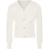 NAEMI Casaco de malha branco