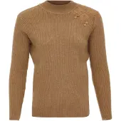 Paino Pullover castanho claro