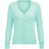 ZITHA Casaco de malha aqua