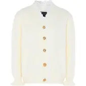 NAEMI Casaco de malha branco / branco lã