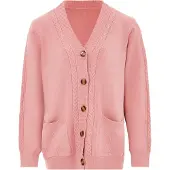 ALARY Casaco de malha cor-de-rosa