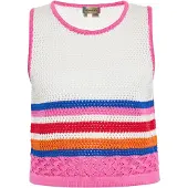 Ebeeza Top azul / verde / rosa / branco