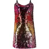 NAEMI Vestido mistura de cores