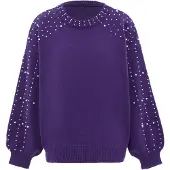 Nascita Pullover roxo