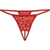 TEYLI Tanga 'Osa' vermelho