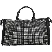 NAEMI Malas de tiracolo preto / branco