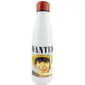 Cinereplicas Garrafa Metálica Com Cartaz De Procurado Do Luffy 500ml