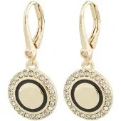 DKNY Brincos ouro / preto / transparente