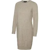 Vero Moda Maternity Vestido de malha 'VMMDoffy' castanho claro