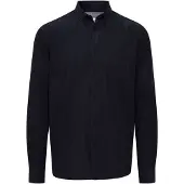 !Solid Camisa 'JUAN' azul escuro