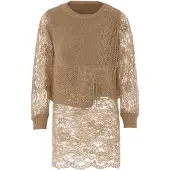 Paino Pullover bege escuro