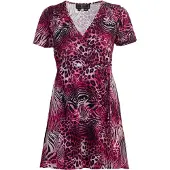 Faina Vestido rosa / rosé / rosa escurecido / preto