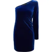 Faina Vestido de cocktail safira