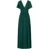 Kraimod Vestido de festa verde escuro