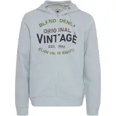 Blend Casaco em moletão navy / cinzento / verde