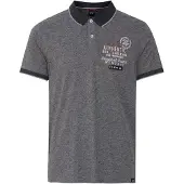 FQ1924 Camisa 'FQPetri' antracite / preto / branco