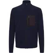 INDICODE JEANS Casaco de malha 'Medan' navy / bronze
