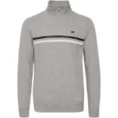 Blend Sweatshirt 'JANNES' acinzentado / preto / branco