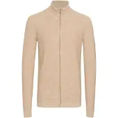 INDICODE JEANS Casaco de malha ' Jadan ' bege