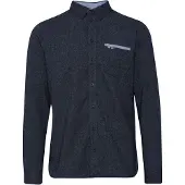 FQ1924 Camisa 'Steven' navy / branco