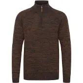 Blend Pullover 'Danovan' castanho / laranja escuro
