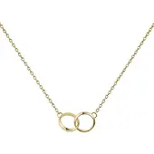 Daniel Wellington Classic Lumine DW00400353 — Collana Placcata Oro con Cristalli