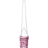 Koosh Malas de tiracolo rosa / prata