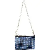 NAEMI Mala de ombro azul real / preto