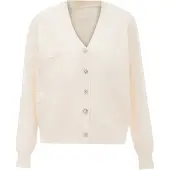 Nascita Casaco de malha branco pérola / branco lã