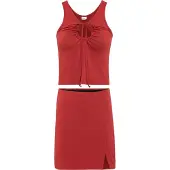 LASCANA Conjunto vermelho ferrugem