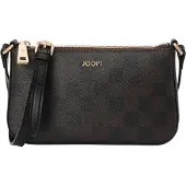 JOOP! Mala de ombro castanho escuro / preto