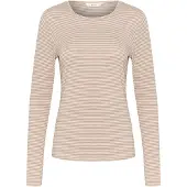 Cream Camisa 'CR Amma' camurça