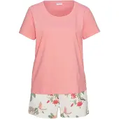 LASCANA Calções de pijama mistura de cores