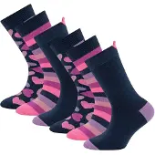Ewers Meias azul / roxo / rosa