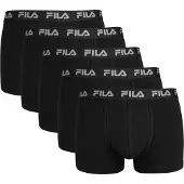 FILA Boxers cinzento / preto