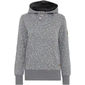 Oxmo Sweatshirt 'Beate' azul / cinzento / rosa / branco