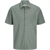 Jack & Jones Camisa De Manga Curta Mykonos Plisse