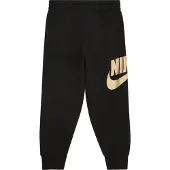 Nike Calças 'CLUB FLEECE' ouro / preto