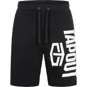 TAPOUT Calças 'Active' preto / branco