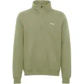 Blend Sweatshirt verde / branco