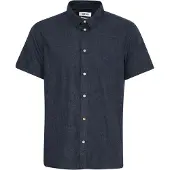 !Solid Camisa 'PETE' marinho
