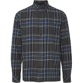 !Solid Camisa 'Danar' azul claro / cinzento escuro / preto / branco