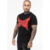 TAPOUT Camisa vermelho sangue / preto